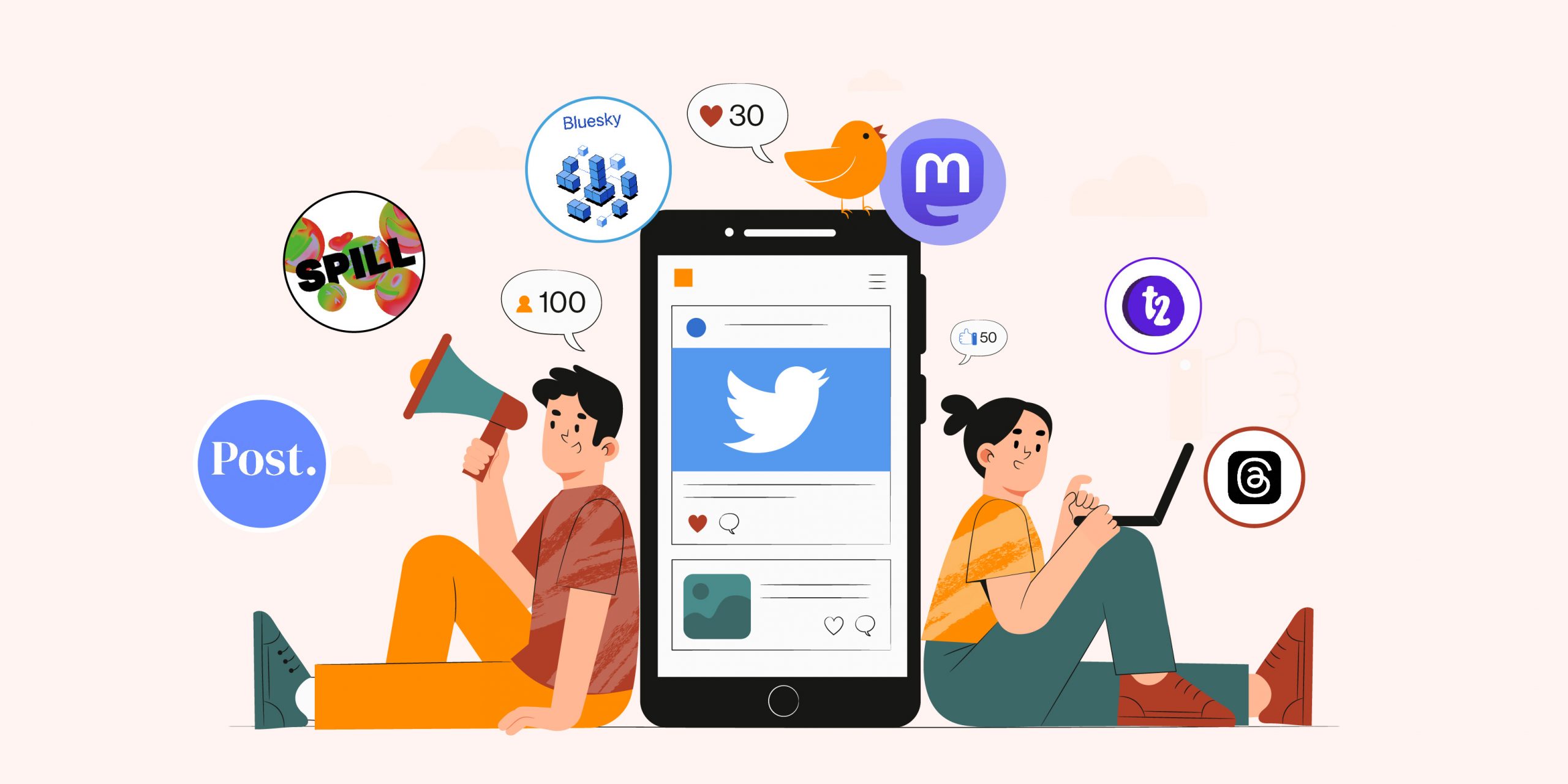 Temukan 6 Platform Medsos Gantikan Twitter